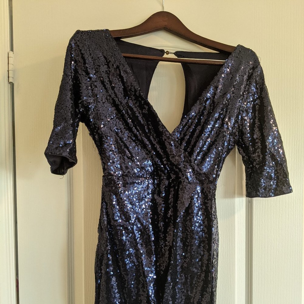 Shein Blue Sparkly dress